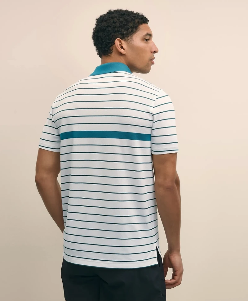 Brooks Brothers X Prince Short-Sleeve Striped Pique Polo