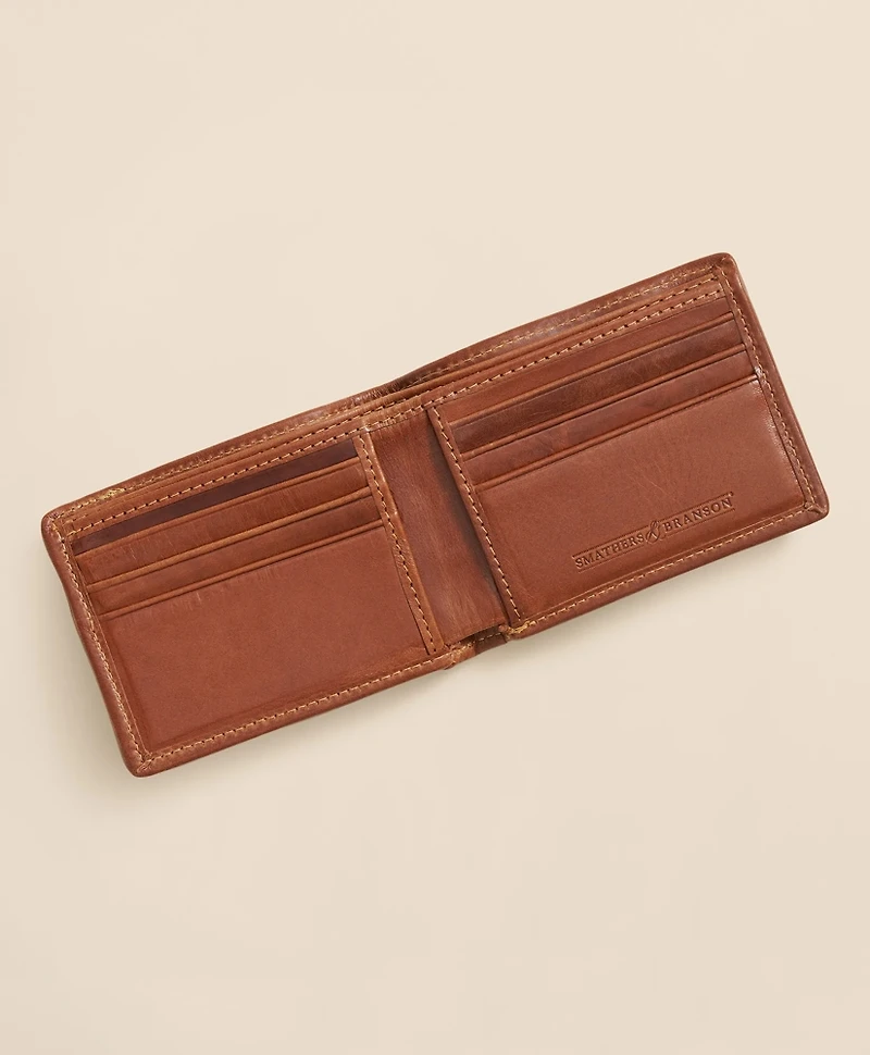 Smathers & Branson Needlepoint Bookshelf Wallet
