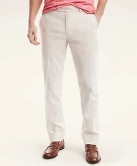 Clark Straight-Fit Cotton Seersucker Pants
