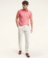 Clark Straight-Fit Cotton Seersucker Pants