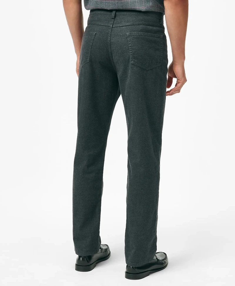 Cotton Flannel Five-Pocket Pants