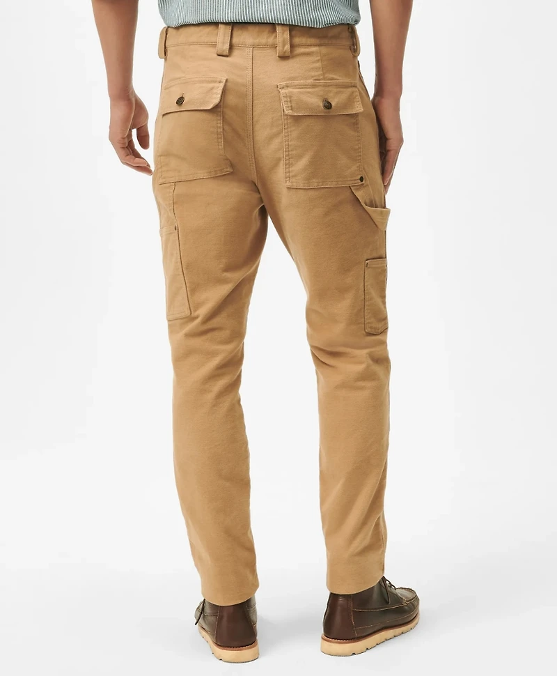 Slim Carpenter Pants Cotton Twill