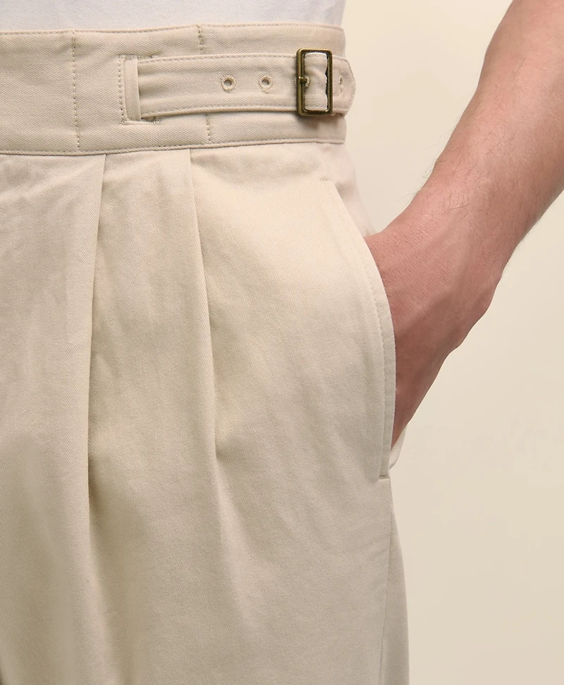 Cotton Blend Ghurka Pants