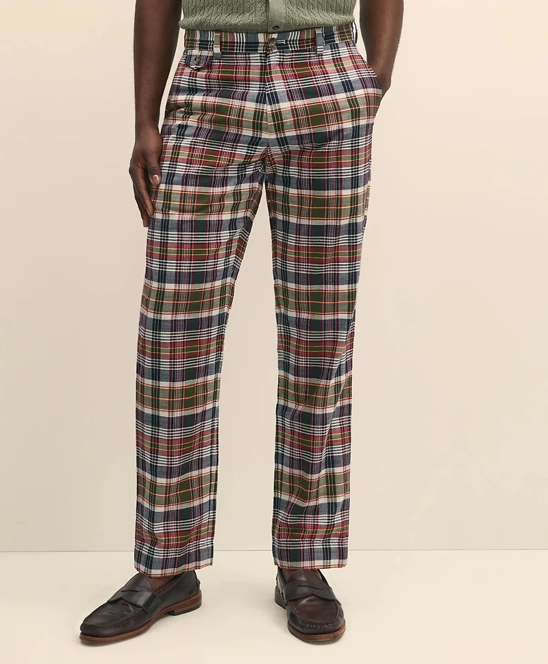 Cotton Madras Pants