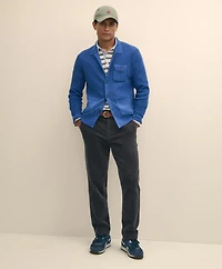 Slim Fit Cotton Wide-Wale Corduroy Pants