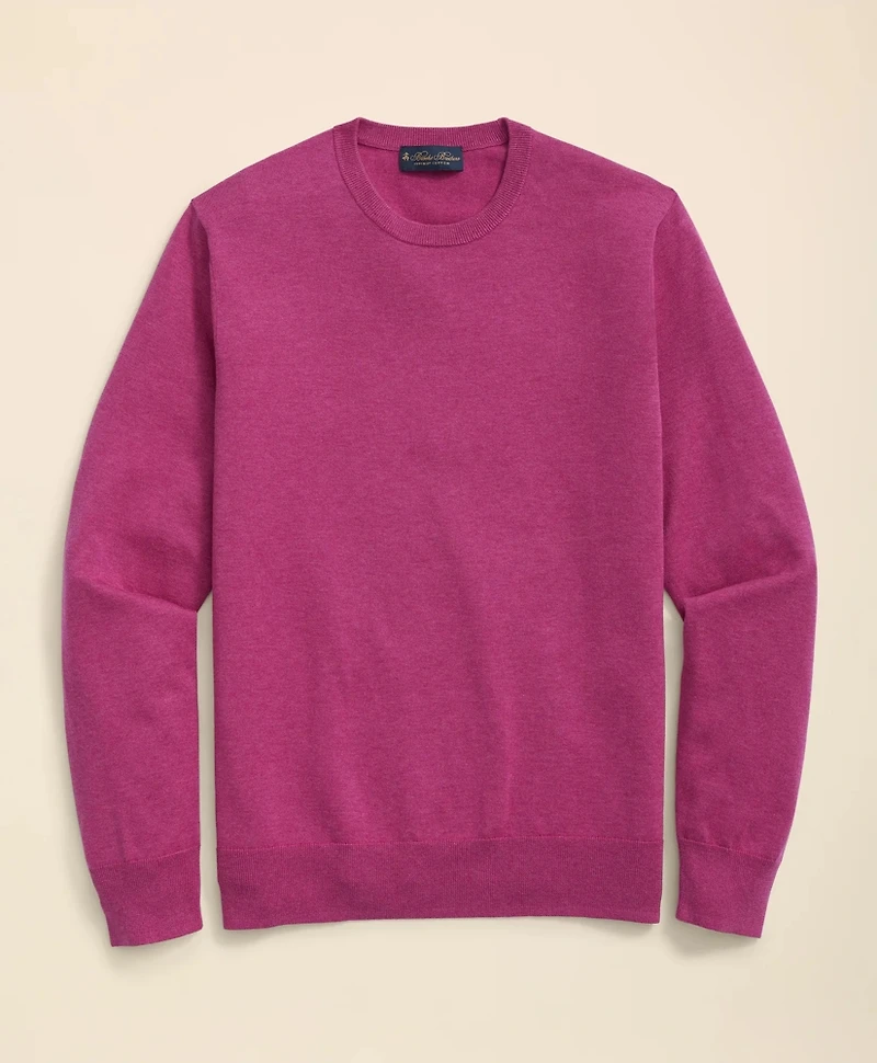 Supima<sup>®</sup> Cotton Crewneck Sweater