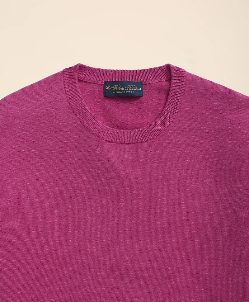 Supima<sup>®</sup> Cotton Crewneck Sweater