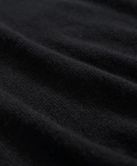 3-Ply Cashmere Crewneck Saddle Shoulder Sweater