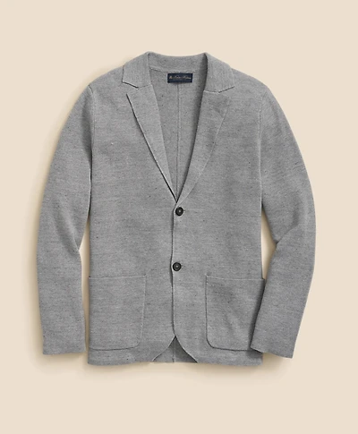 Sweater Blazer Linen-Cotton Blend