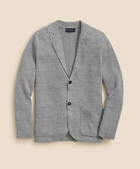 Sweater Blazer Linen-Cotton Blend