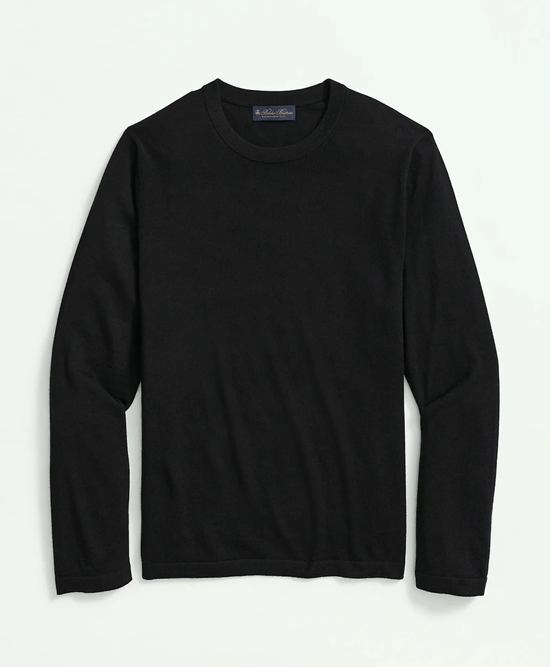 Lightweight Luxe All-Season Sweater, Crewneck