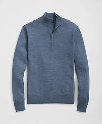 Fine Merino Wool Half-Zip Sweater