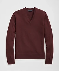 Fine Merino Wool V-Neck Sweater