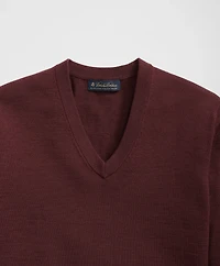 Fine Merino Wool V-Neck Sweater