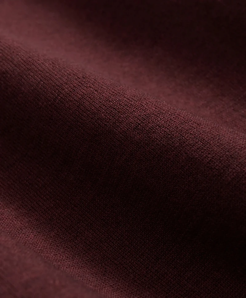 Fine Merino Wool V-Neck Sweater
