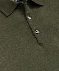 Fine Merino Wool Sweater Polo