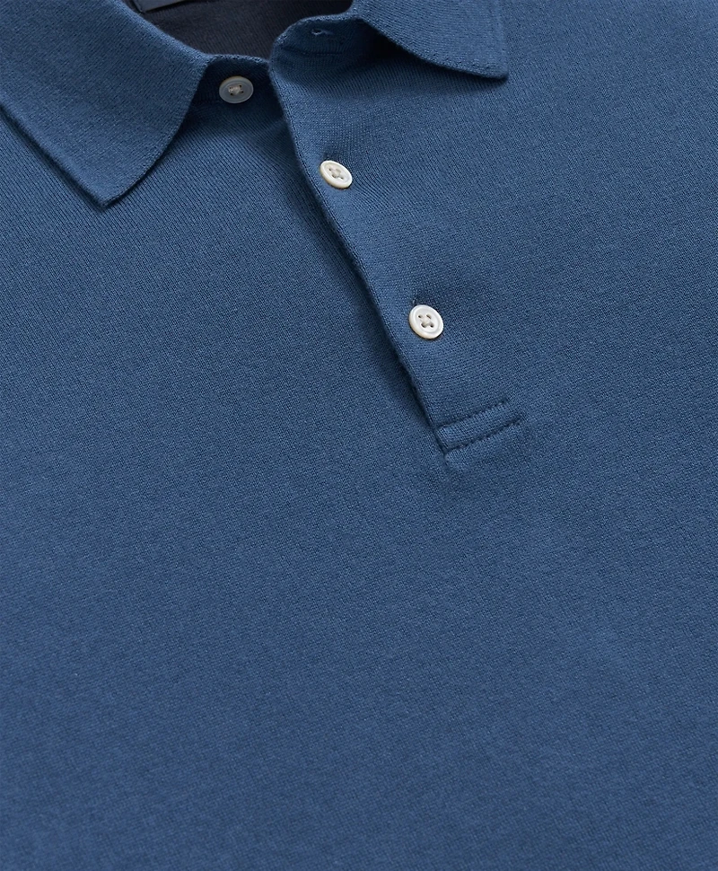 Luxe Polo Sweater Cotton-Cashmere
