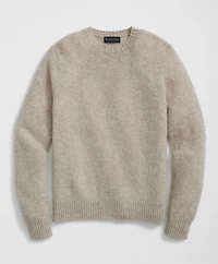 Brushed Wool Crewneck Sweater