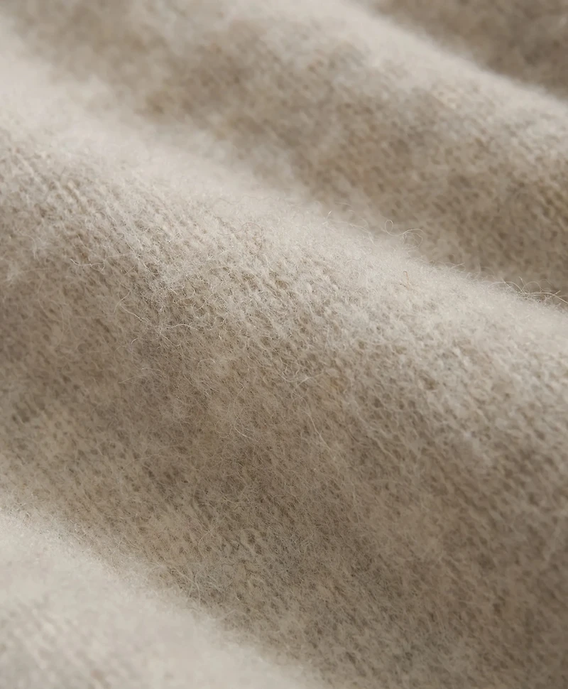 Brushed Wool Crewneck Sweater