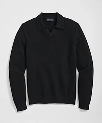 3-Ply Cashmere Jonny Collar Polo Sweater