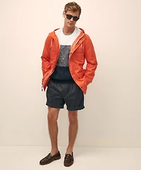 Supima<sup>®</sup> Cotton Cable Colorblock Sweater
