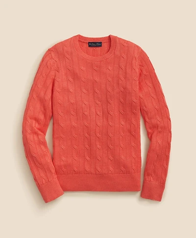 Linen Cable Knit Sweater