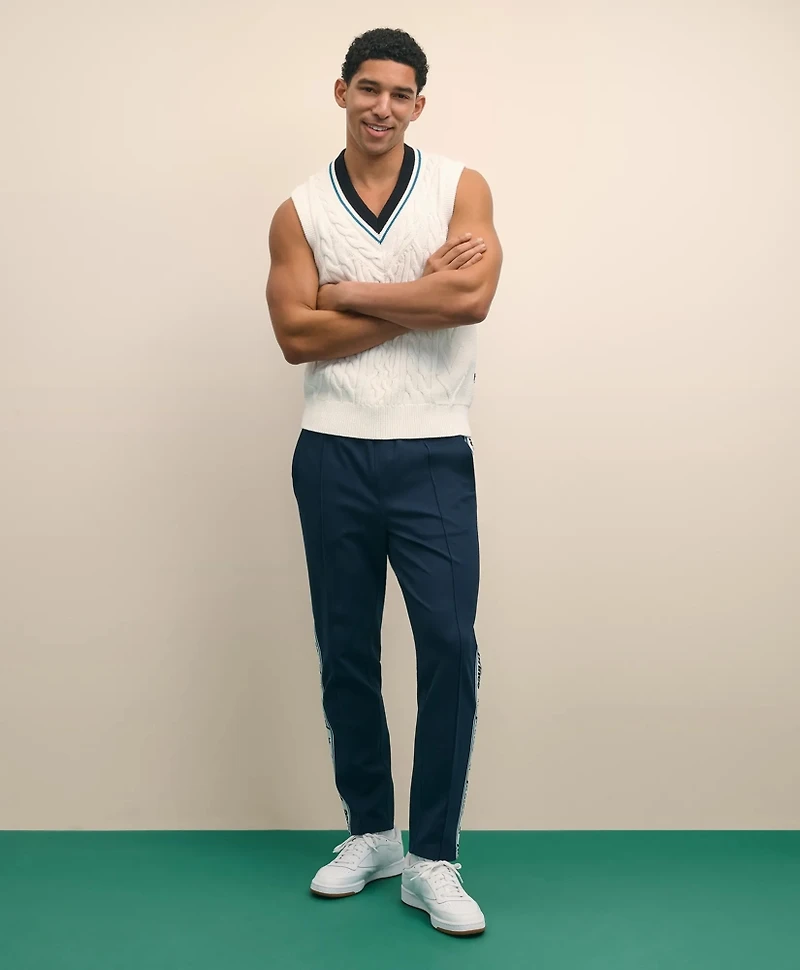 Brooks Brothers X Prince Cotton Tennis Sweater Vest