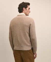 Merino Wool Intarsia Horse Motif Sweater