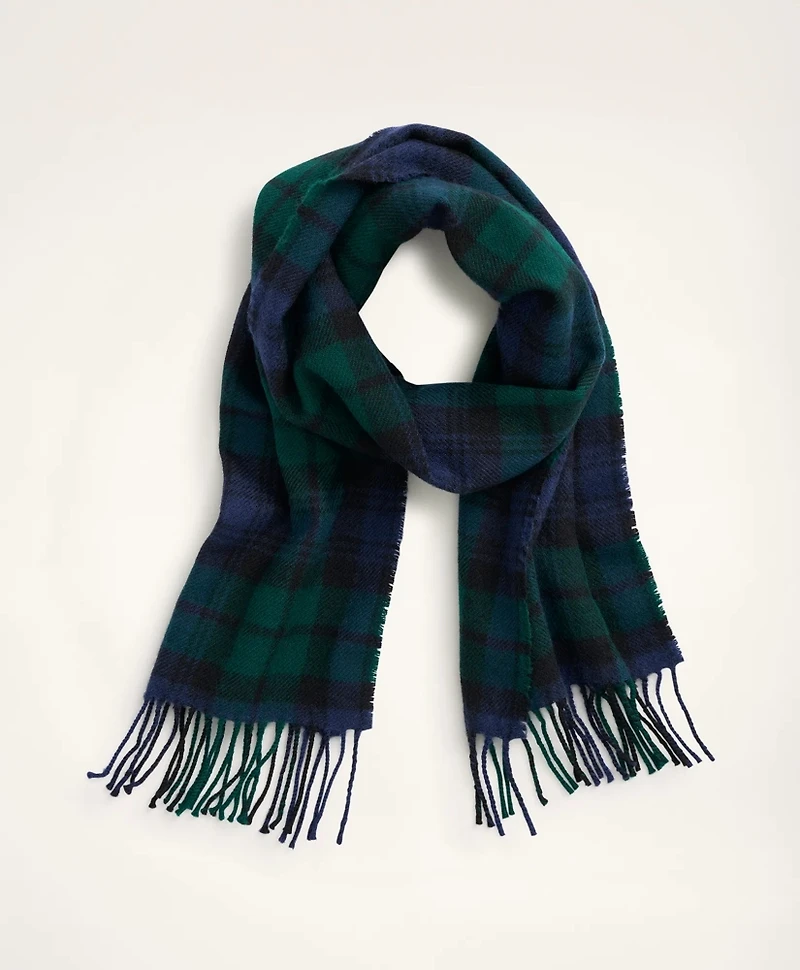 Lambswool Black Watch Tartan Scarf
