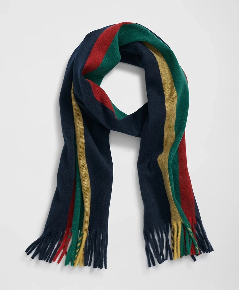 Lambswool Ivy Fringe Scarf