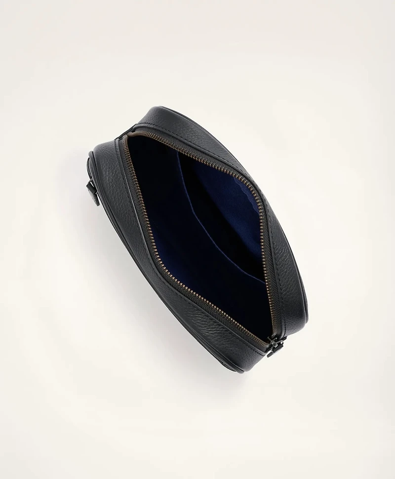 Pebbled Leather Dopp Kit