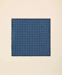 Linen Paisley Pocket Square