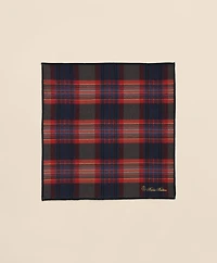 Wool Royal Stewart Tartan Pocket Square