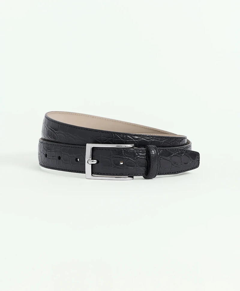 Leather Embossed Belt
