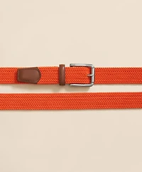 Rubber & Leather Belt With Stretch