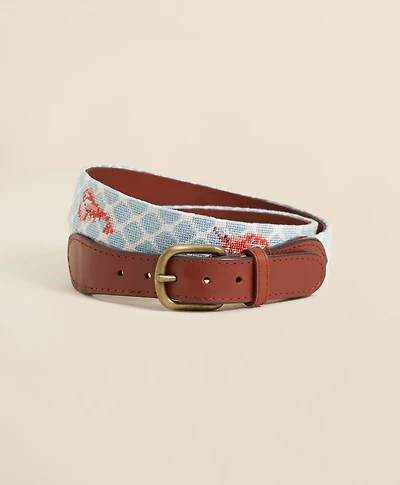 Smathers & Branson Needlepoint Lobster Belt