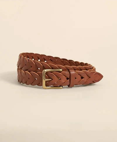Braided Leather Belt