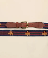 Smathers & Branson Needlepoint Golden Fleece<sup>®</sup> Belt
