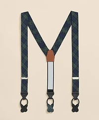 Black Watch Tartan Suspenders
