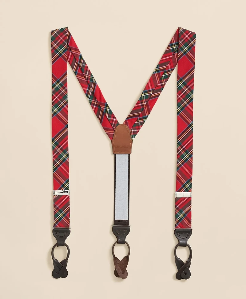 Royal Stewart Tartan Suspenders