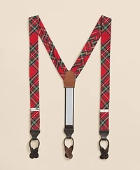 Royal Stewart Tartan Suspenders