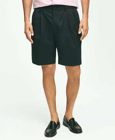 8" Pleat Front Stretch Advantage Chino<sup>®</sup> Shorts