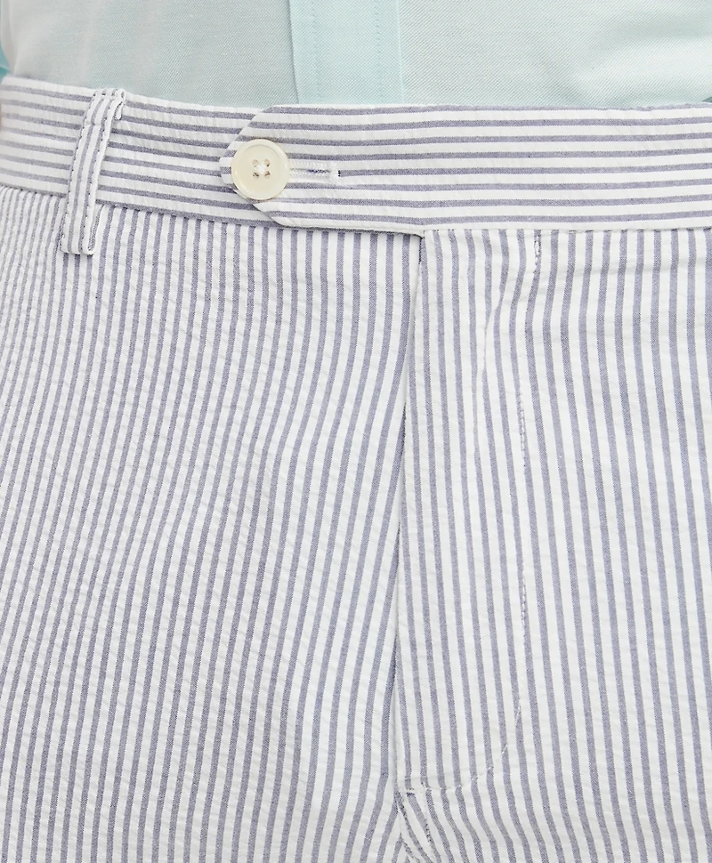 Big & Tall Stretch Cotton Seersucker Shorts