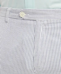 Big & Tall Stretch Cotton Seersucker Shorts
