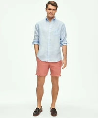 7" Cotton Canvas Cut-Off Shorts