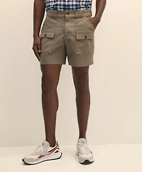 6.5" Cotton Canvas Camp Shorts