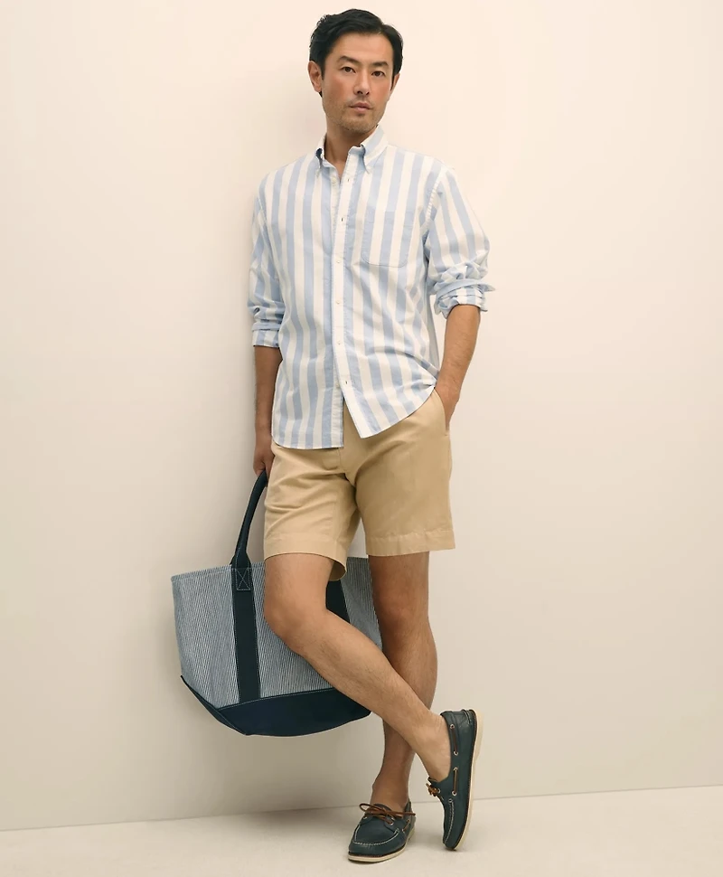 9" Linen Cotton Shorts