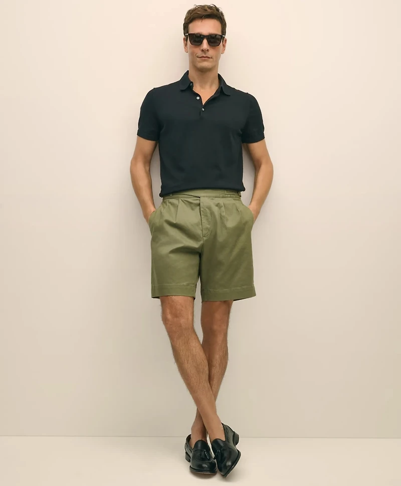 8" Cotton Ghurka Shorts