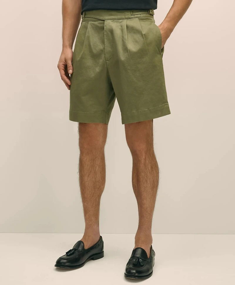 8" Cotton Ghurka Shorts