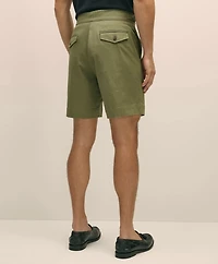 8" Cotton Ghurka Shorts